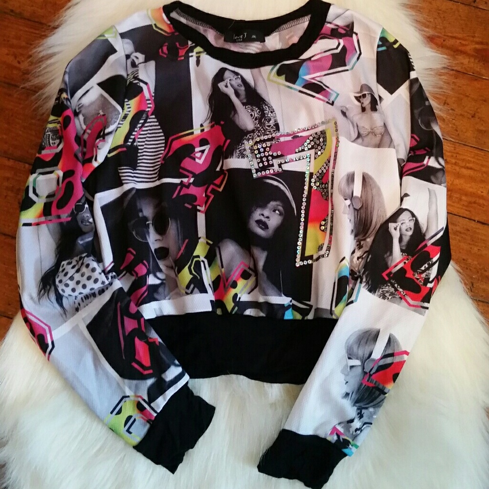 love J Crop Top